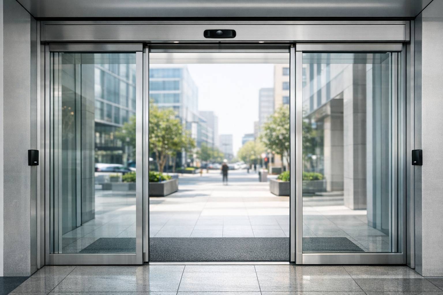 Cómo funcionan las puertas automáticas: sensores, fotocélulas y sistemas antiaplastamiento